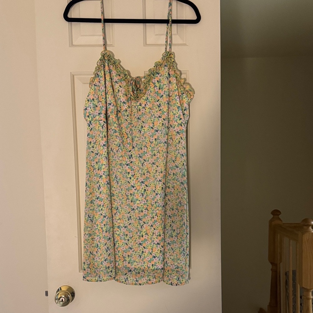 Wild Fable Multicolor Smocked Top